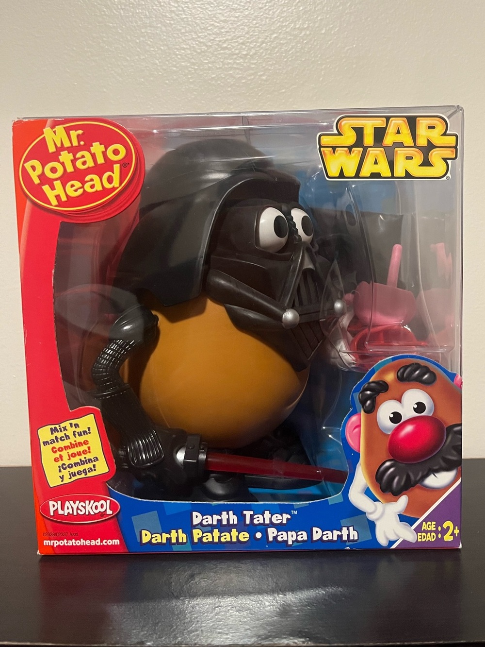 2005 Star Wars “Darth Tater” Mr Potato Head New in Box from Playskool